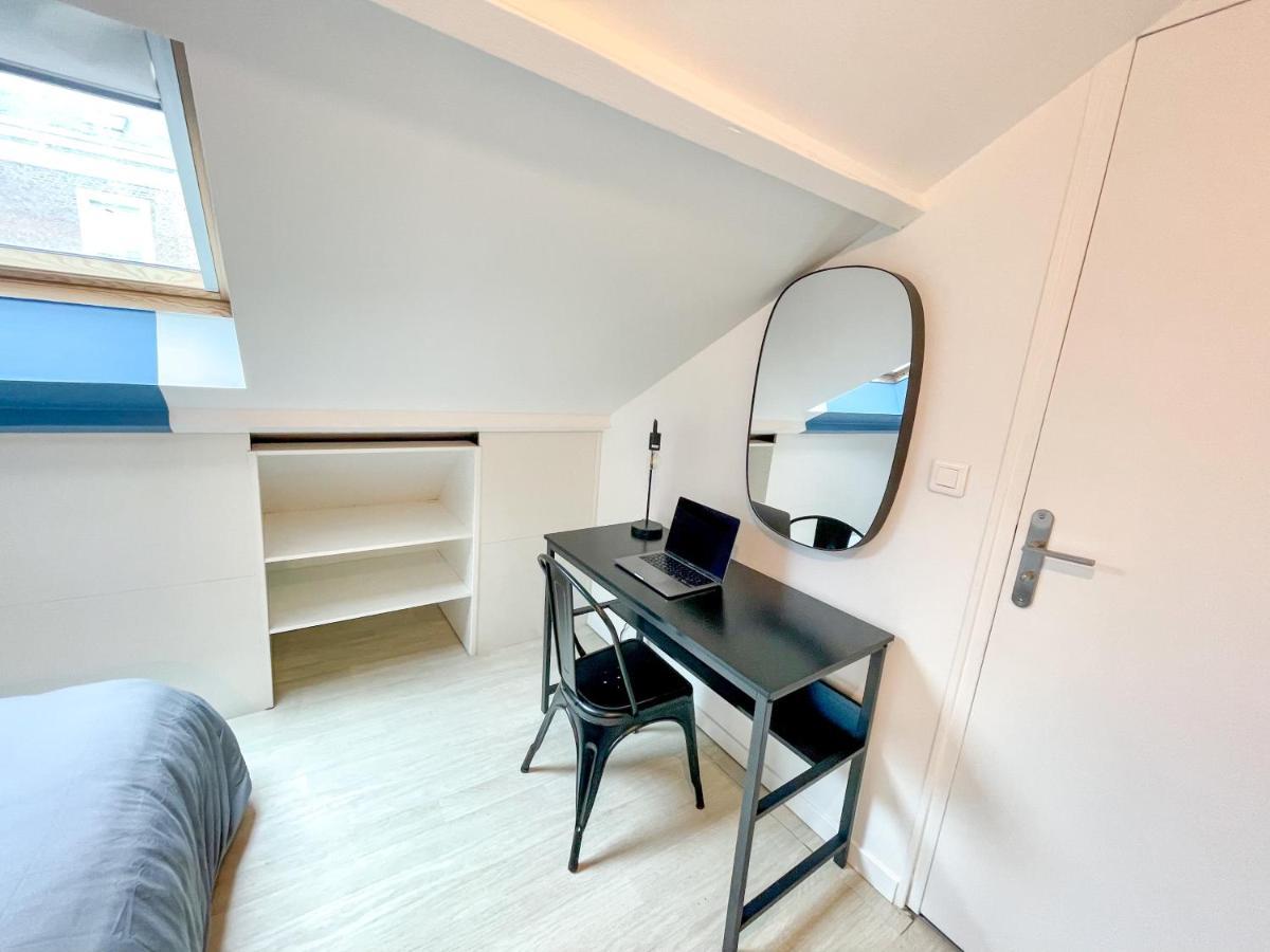 Superbe appartement-Sauna-Cinéma-Parking-Gare Amiens Esterno foto