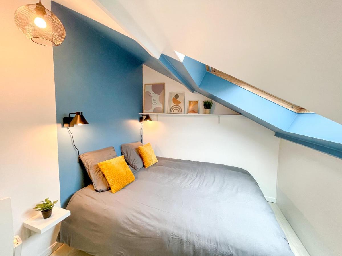 Superbe appartement-Sauna-Cinéma-Parking-Gare Amiens Esterno foto